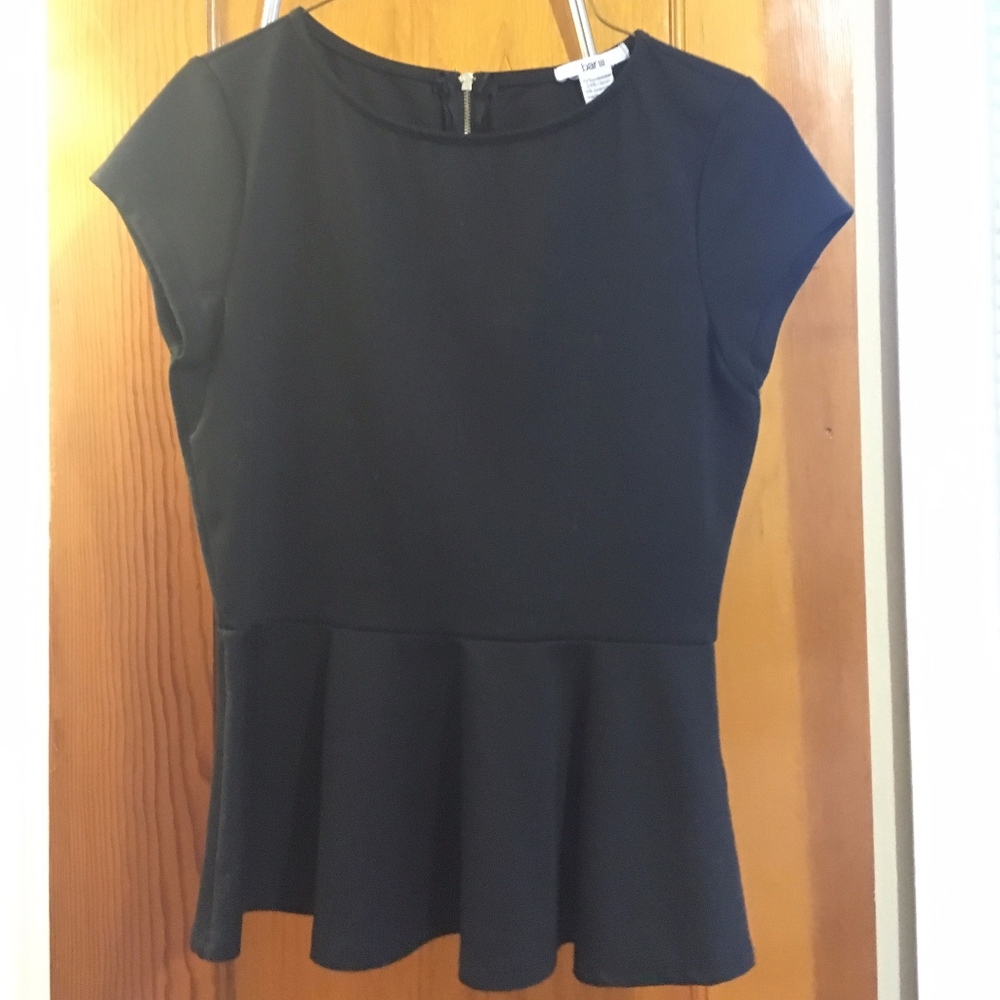 Bar III black poplin shirt